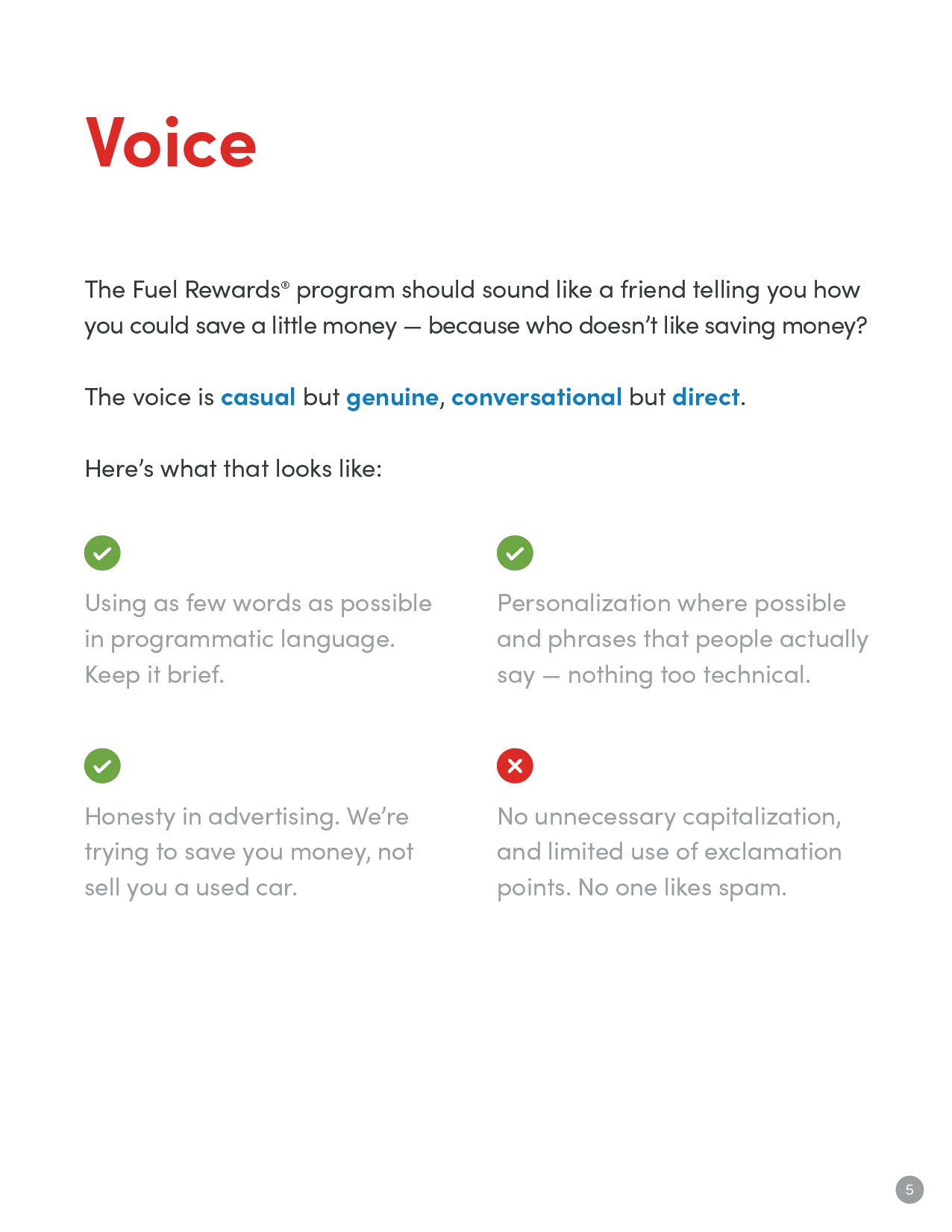 Fuel Rewards Brand Guide