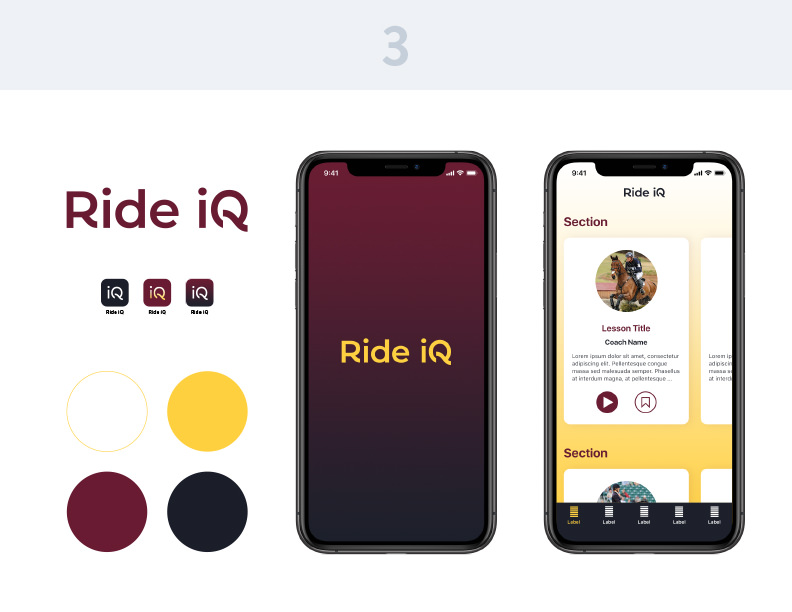 Ride iQ colors