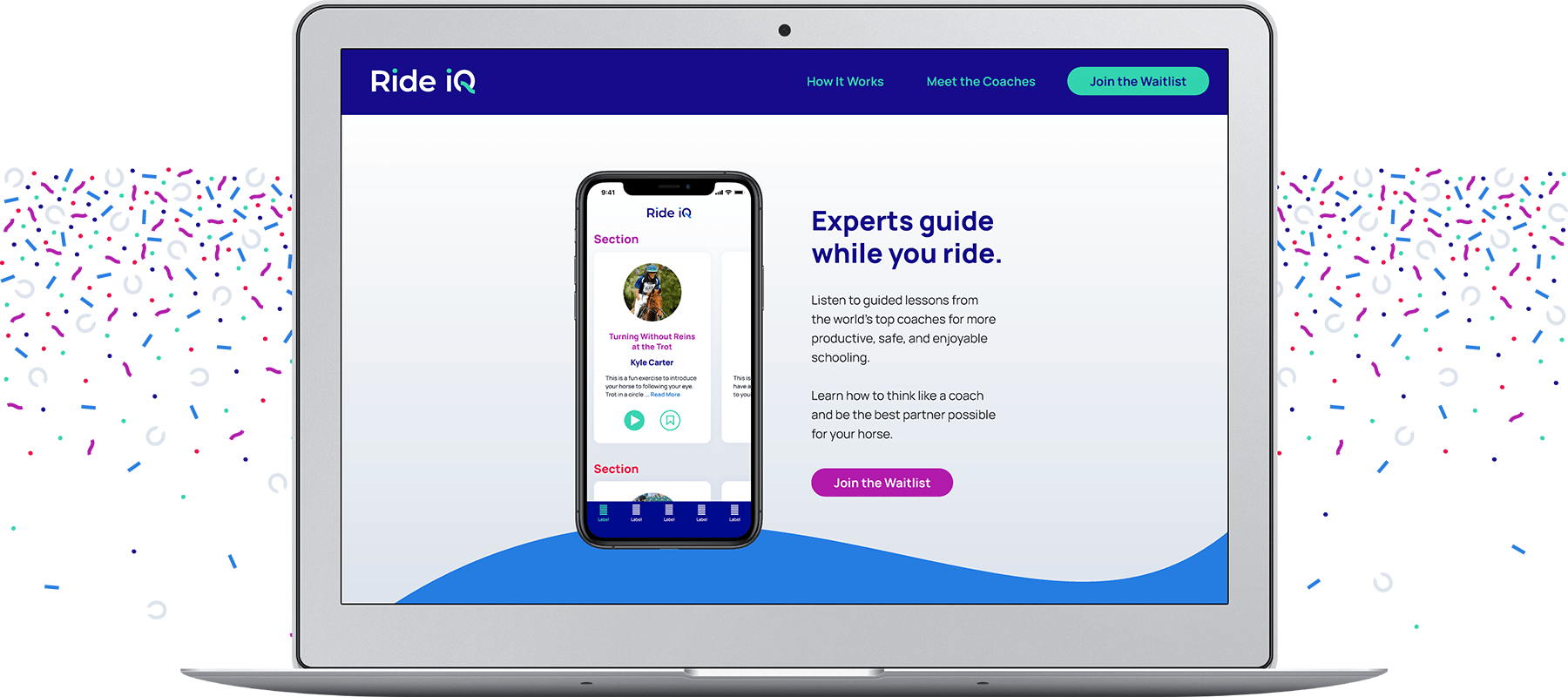 Ride iQ website