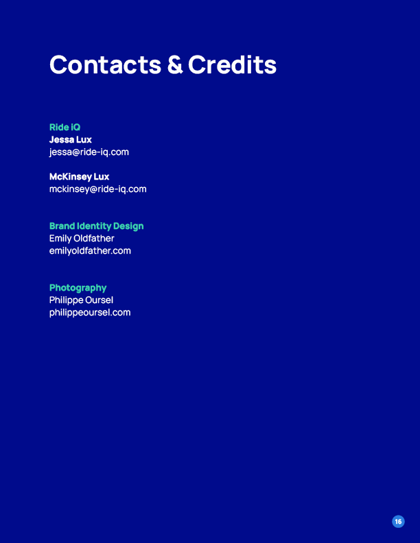 Ride iQ Brand Guide