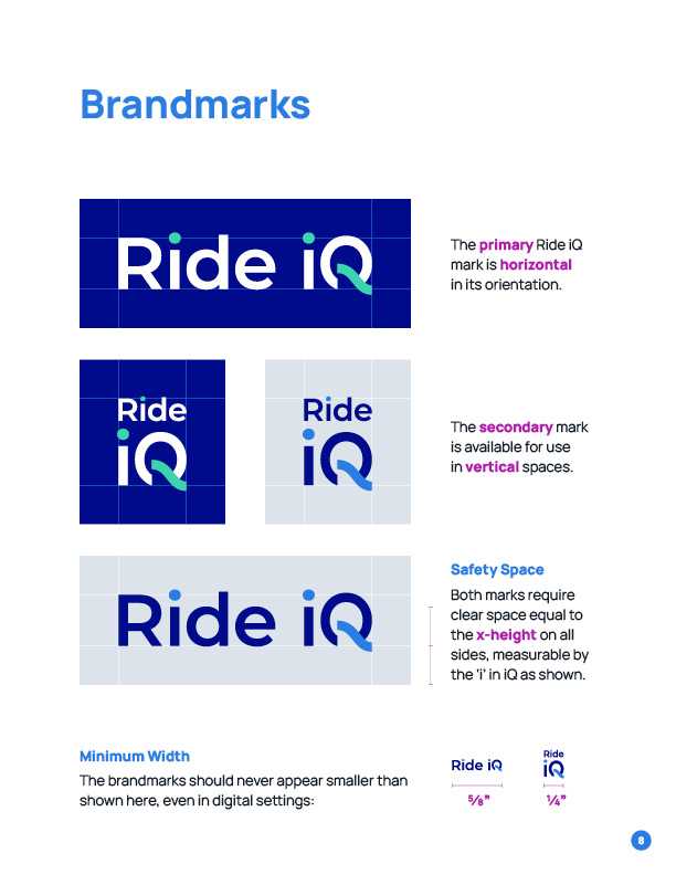 Ride iQ Brand Guide