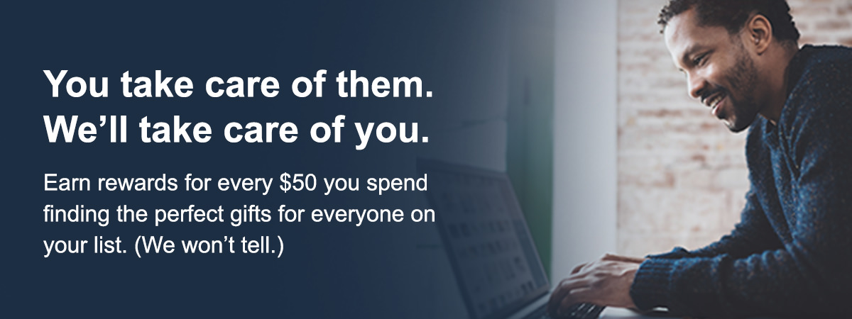 You take care of them. We'll take care of you.